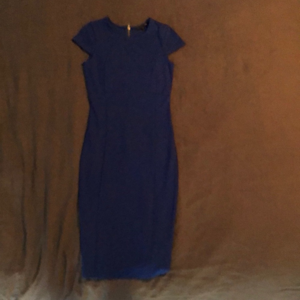 Classy dark blue dress from Felicity & Coco